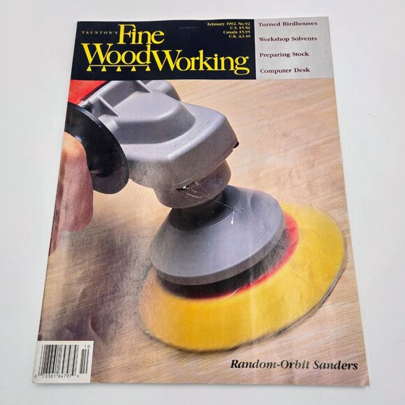 Tauton’s Fine Woodworking Magazine Lot October December 1991 April February June - Picture 8 of 11